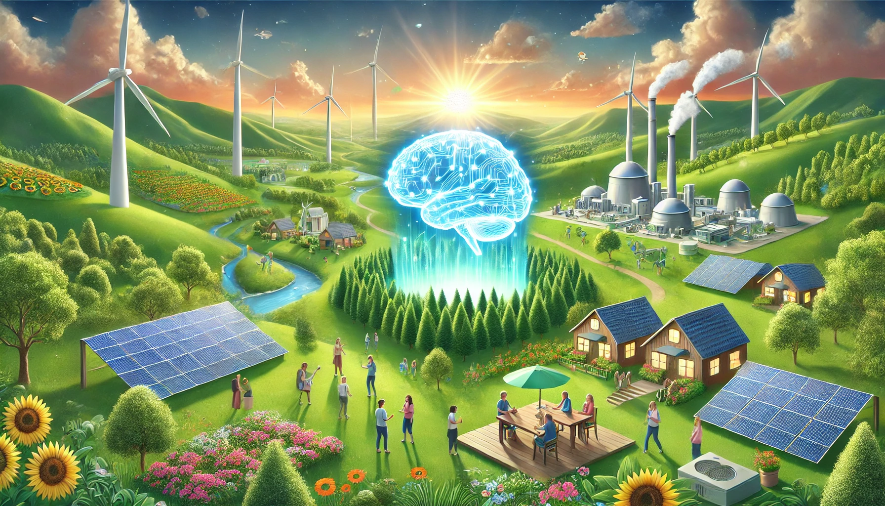  "Harnessing the Power of AI for a Sustainable Future" 